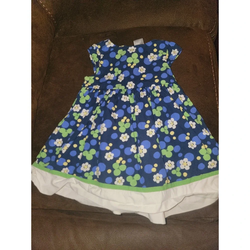 Gymboree flower showers floral dress size‎ 12 18 months